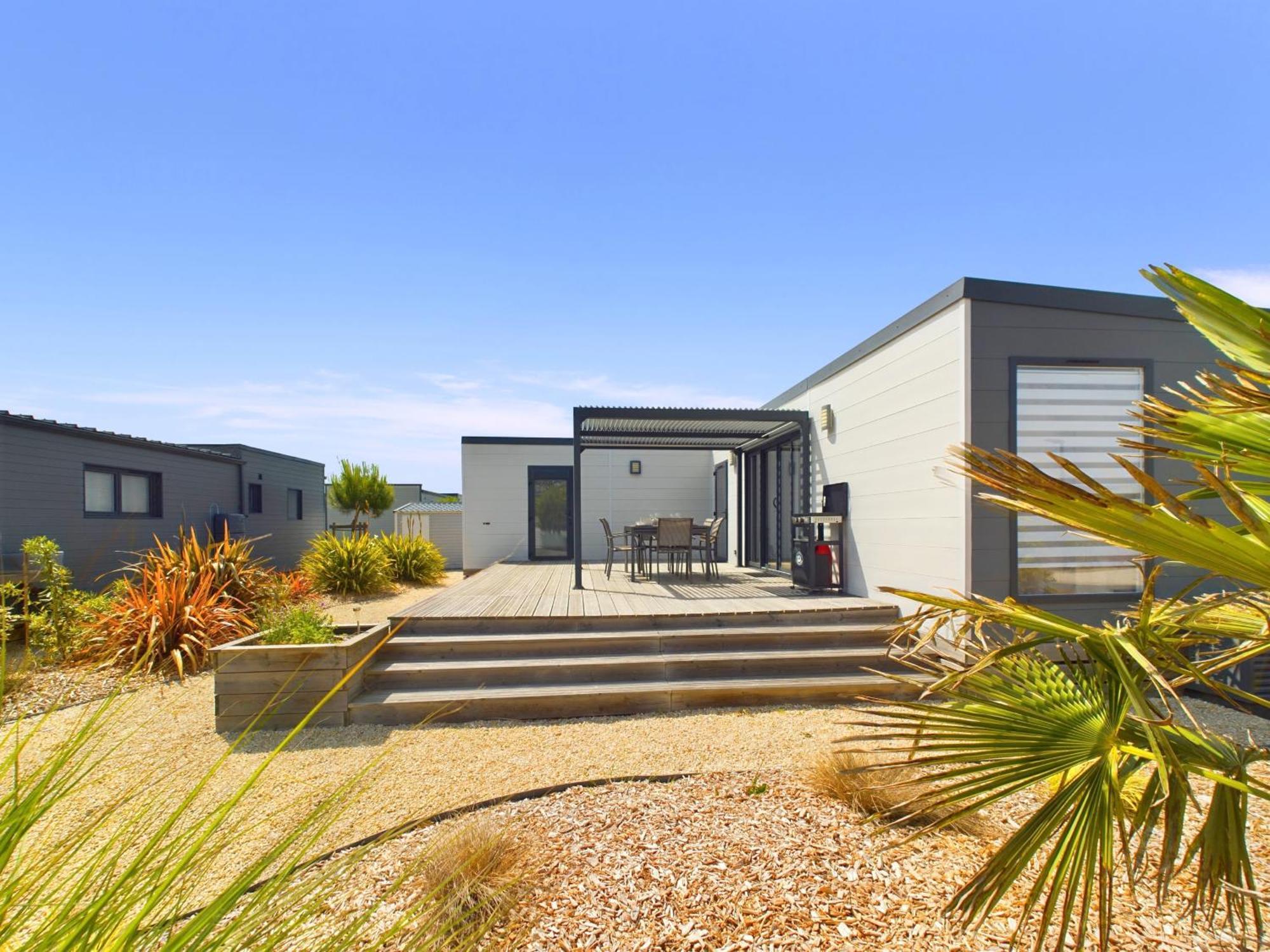 Chalet Pour 6, Residence De Vacances Avec Piscine Brétignolles-sur-Mer Exterior foto