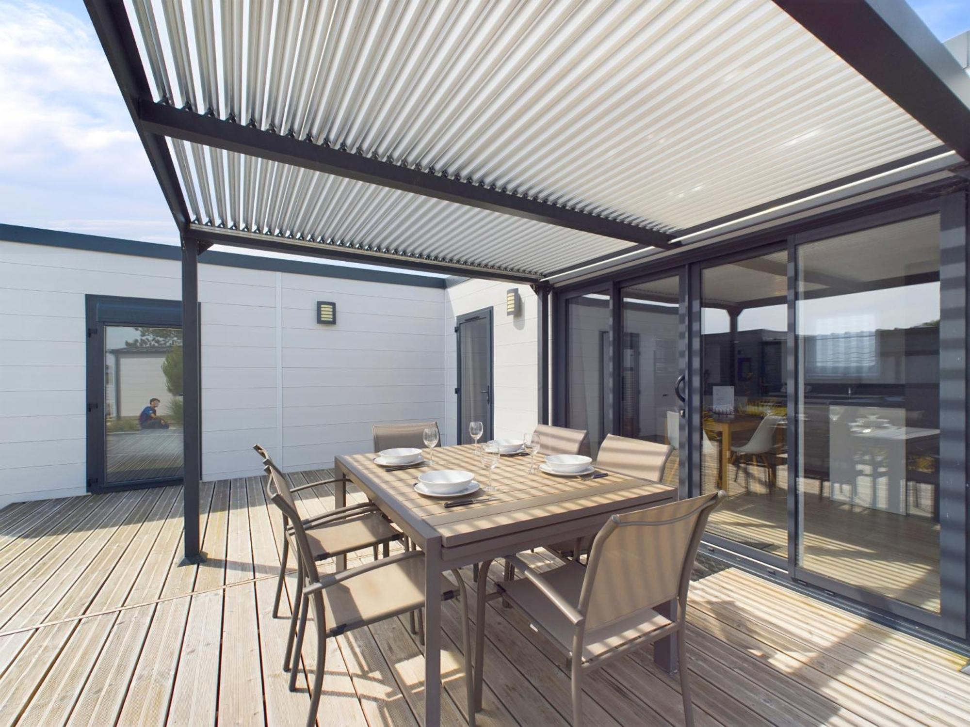 Chalet Pour 6, Residence De Vacances Avec Piscine Brétignolles-sur-Mer Exterior foto